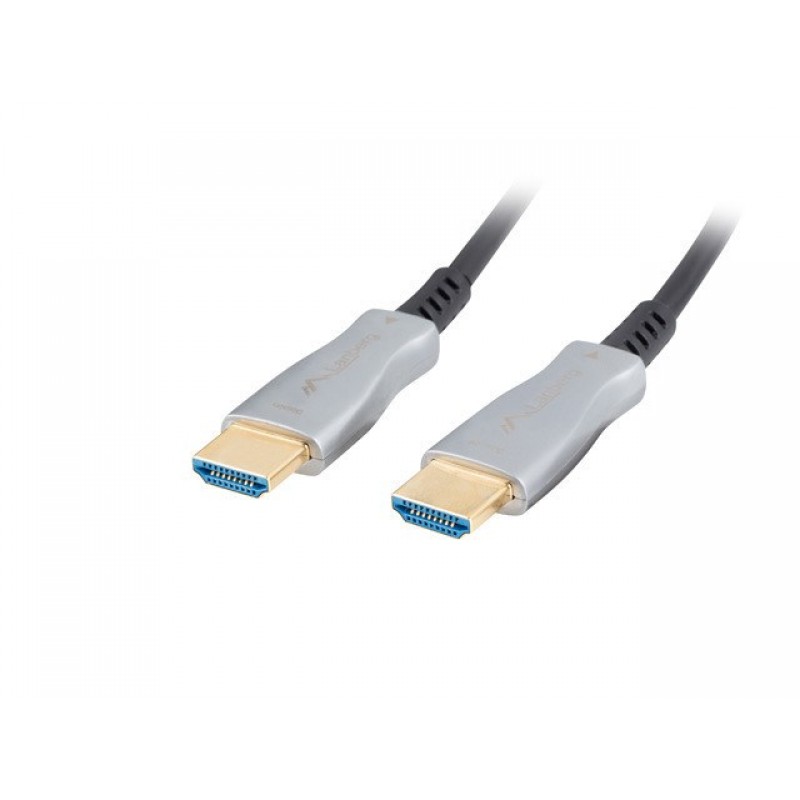 Lanberg CA-HDMI-20FB-0500-BK optical cable HDMI M/M 50m v2.0 4K AOC Lanberg CA-HDMI-20FB-0500-BK optical cable HDMI M/M 50m v2.0 4K AOC
