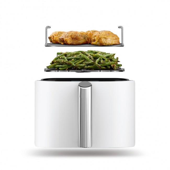 SharkNinja SL400EUWH fryer Double 9.5 L Stand-alone 2470 W Hot air fryer White SharkNinja SL400EUWH fryer Double 9.5 L Stand-alone 2470 W Hot air fryer White