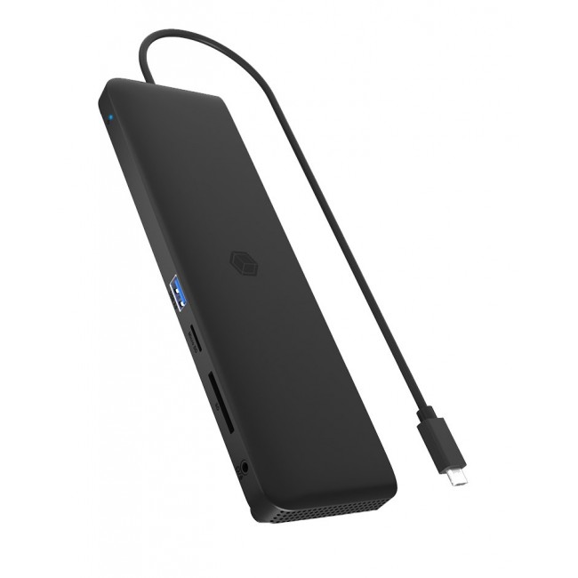 Docking station IcyBox USB Type-C with triple video output retail