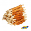HILTON Chicken wrap white rawhide stick - Dog treat - 500 g