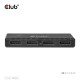 CLUB3D Quad DisplayPort Hub 4 x 4K Resolution @ 30Hz, MST Support
