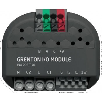 Modu wej cyfrowych (2 wej.) oraz wyj przeka nikowych (2 wyj.) Grenton / wspiera 1-wire / monta dopuszkowy / TF-Bus v.2