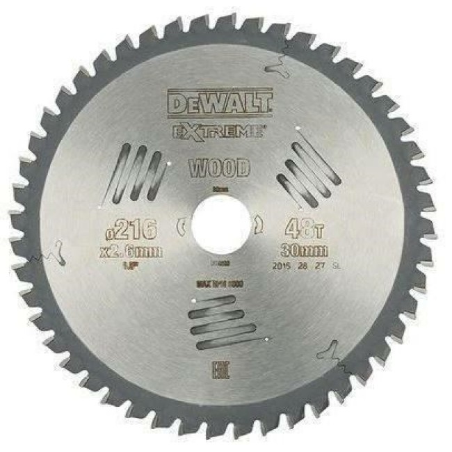 HM-Wood saw blade 216x30mm Z48