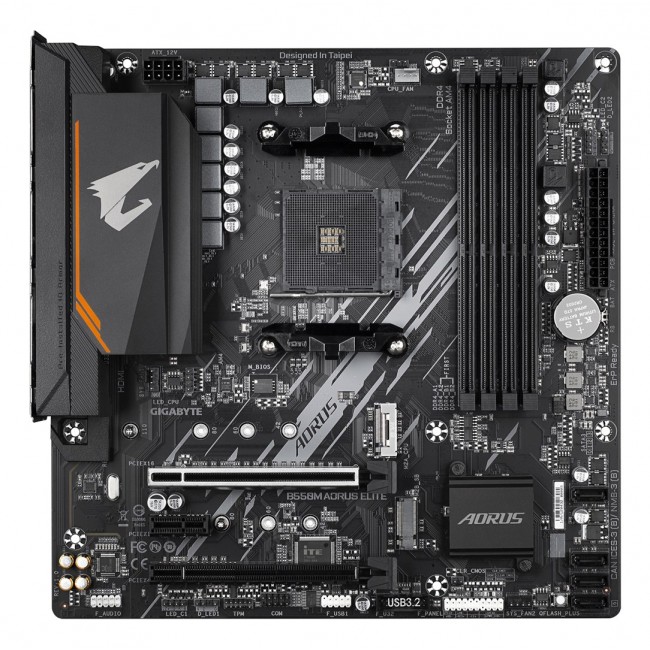 Gigabyte B550M AORUS ELITE Socket AM4 micro ATX AMD B550