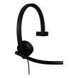 Logitech H570E Headset Wired Head-band Office/Call center USB Type-C Black