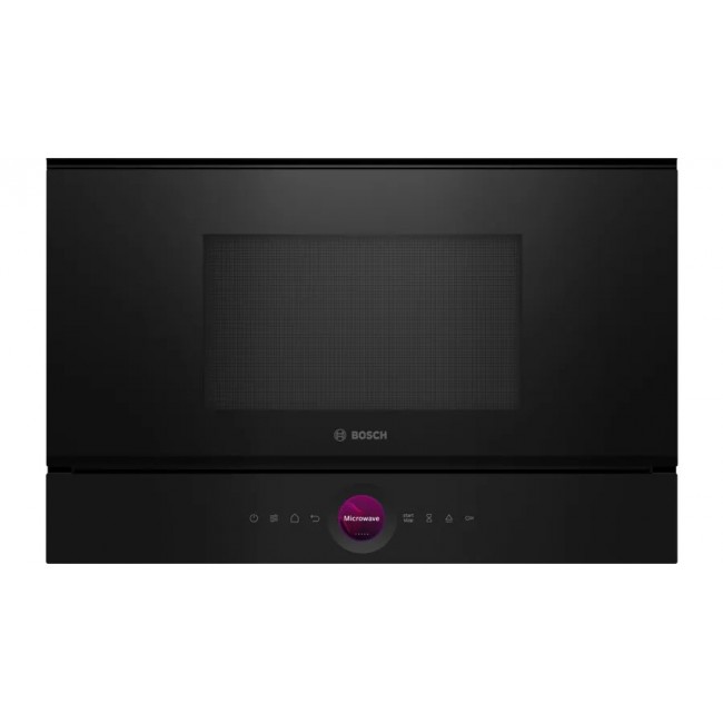 Bosch Serie 8 BFL7221B1 microwave Built-in Solo microwave 21 L 900 W Black