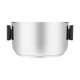 Resto Kitchenware Anser 4.4 L Round Black, Stainless steel