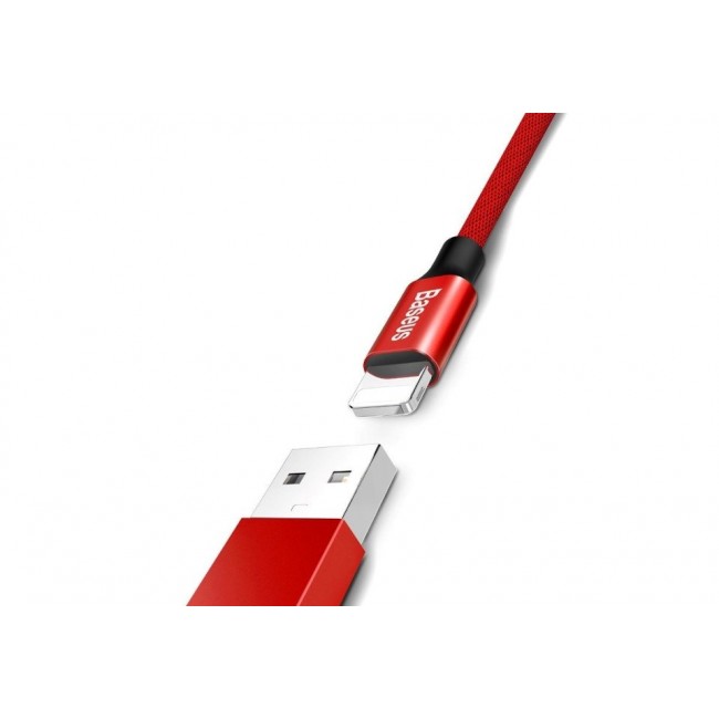 Cable Baseus Yiven Lightning 180 cm 2A - red