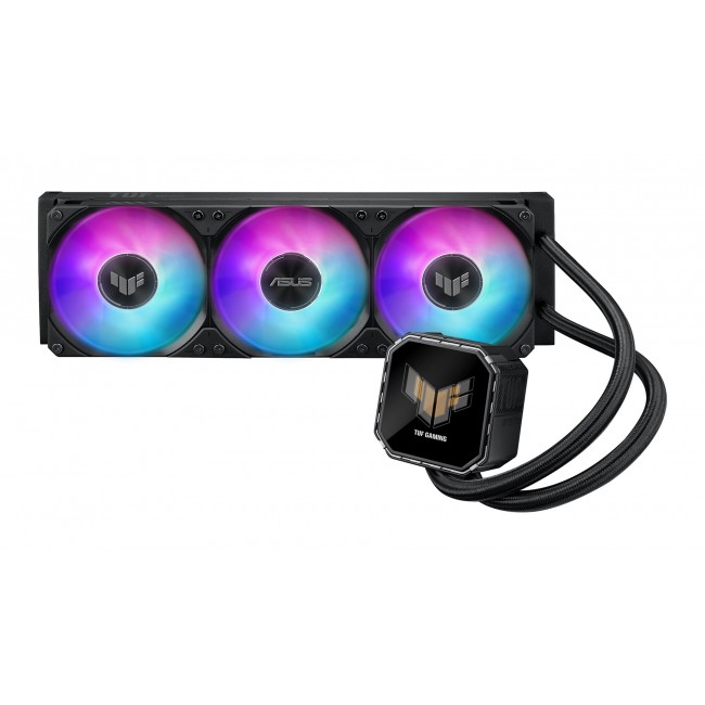 ASUS TUF Gaming LC III 360 ARGB LCD Processor All-in-one liquid cooler 12 cm Black 1 pc(s) ASUS TUF Gaming LC III 360 ARGB LCD Processor All-in-one liquid cooler 12 cm Black 1 pc(s)