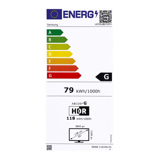 Samsung UE55U8072FU 139.7 cm (55 Samsung UE55U8072FU 139.7 cm (55