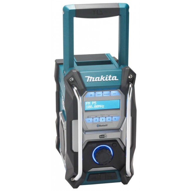 Makita MR004G radio Worksite Analog & digital Black, Green Makita MR004G radio Worksite Analog & digital Black, Green