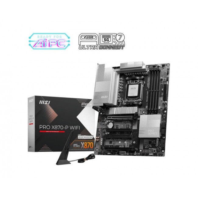 MSI PRO X870-P WIFI motherboard AMD X870 Socket AM5 ATX