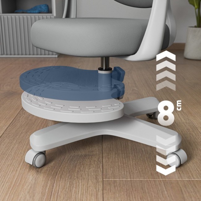 Junior 4.6 Grey swivel chair