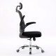 Topeshop FOTEL DORY CZER office/computer chair Padded seat Mesh backrest