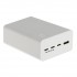 White powerbank Greencell 30000mAh, 22.5W, 4 ports