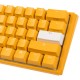 Ducky One 3 Yellow Mini Gaming Tastatur RGB LED - MX-Clear US keyboard USB US English