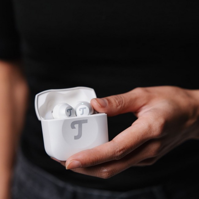 Teufel AIRY TWS Pro Bluetooth Earbuds Silver-White
