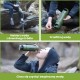 Extralink PURISOO+ BUTELKA Z SYSTEMEM FILTRUJACYM Z POMPKA 400ML FILTR UF + ACF Water filtration bottle 0.4 L Green, Olive