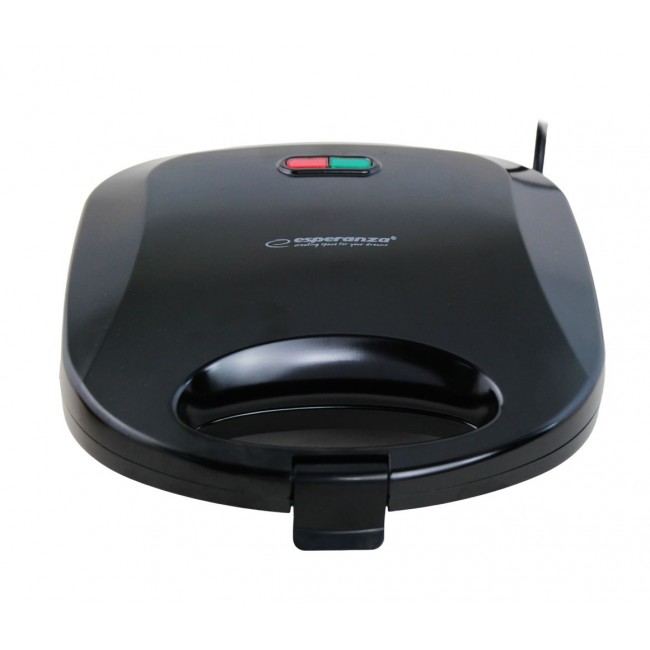 Esperanza EKT008 waffle iron 2 waffle(s) 1000 W Black