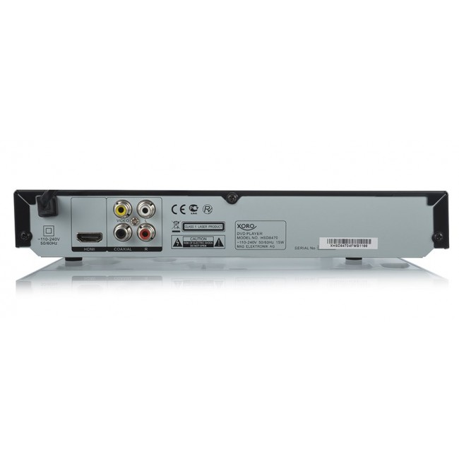 Xoro HSD 8470 DVD player Black, Grey