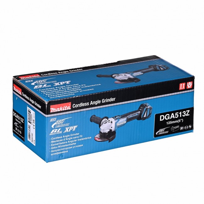 Makita DGA513Z angle grinder 12.5 cm 8500 RPM Makita DGA513Z angle grinder 12.5 cm 8500 RPM