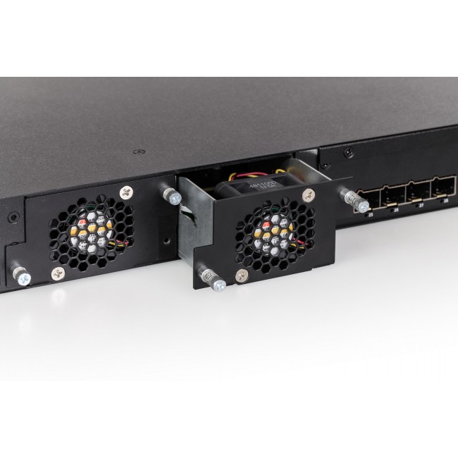 LANCOM XS-6128QF Managed L2/L3 1U Black