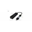 ICY BOX IB-HUB1419-LAN USB 3.2 Gen 1 (3.1 Gen 1) Type-A Black