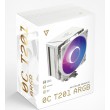 MODECOM Volcano 0C T201 ARGB Processor Air cooler 12 cm White
