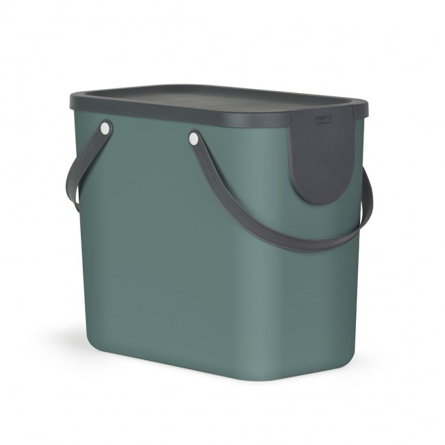 ROTHO Albula Dark green - waste sorting container - 25l