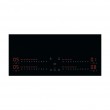 Electrolux Serie 700 EIS82453 Black Built-in 80 cm Zone induction hob 4 zone(s)