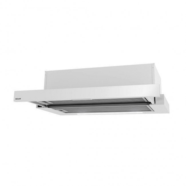 Maan Corona 2 60 Touch Telescopic cooker hood White