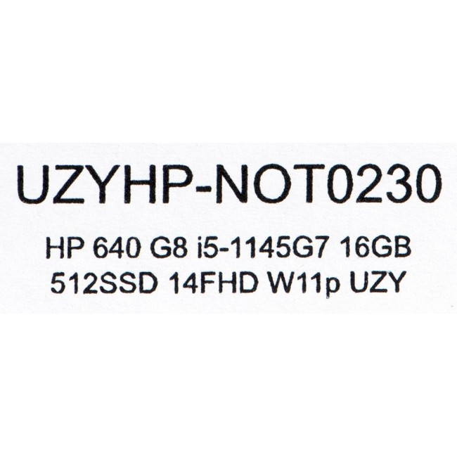 HP ProBook 640 G8 i5-1145G7 16GB 512GB SSD 14