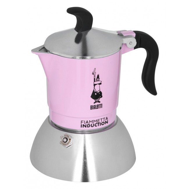 Bialetti 6585 Moka pot 0.09 L Black, Pink, Silver Bialetti 6585 Moka pot 0.09 L Black, Pink, Silver