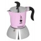 Bialetti 6585 Moka pot 0.09 L Black, Pink, Silver Bialetti 6585 Moka pot 0.09 L Black, Pink, Silver