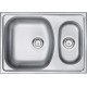 1.5-bowl steel sink 1.5-bowl steel sink