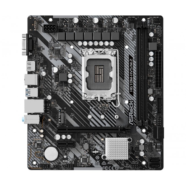 Asrock H610M-HVS/M.2 R2.0 Intel H610 LGA 1700 micro ATX Asrock H610M-HVS/M.2 R2.0 Intel H610 LGA 1700 micro ATX