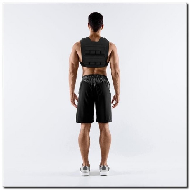 HMS Fitness KTO16 weighted vest Steel Black HMS Fitness KTO16 weighted vest Steel Black