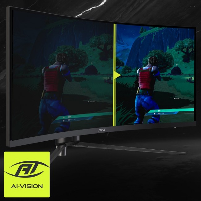 Curved gaming monitor MSI MAG 345CQRDE 34