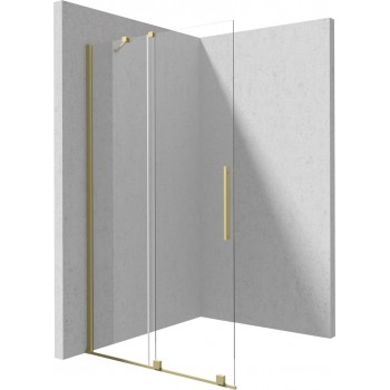 Walk-in shower wall 80 cm - sliding