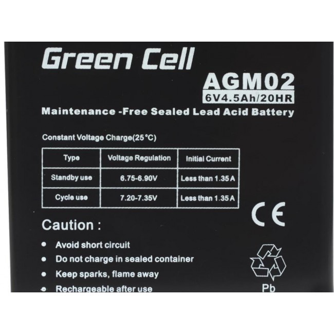 Green Cell AGM02 UPS battery Sealed Lead Acid (VRLA) Green Cell AGM02 UPS battery Sealed Lead Acid (VRLA)