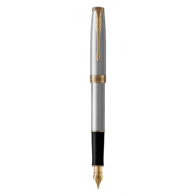Parker Sonnet Stainless Steel GT Fountain Pen (Fine) Parker Sonnet Stainless Steel GT Fountain Pen (Fine)