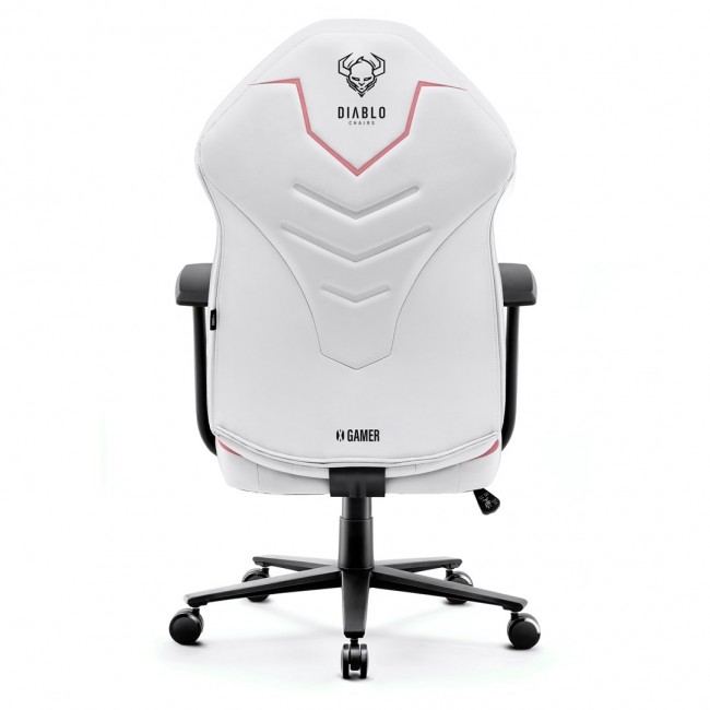 DIABLO X-GAMER gaming chair pink and white DIABLO X-GAMER gaming chair pink and white
