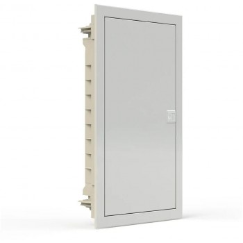 Installation housing plastic, metal doors, flush