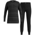 Thermal underwear - Odlo Set long ACTIVE WARM SET size 92 cm Black