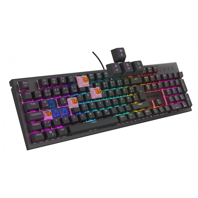GENESIS NKG-2179 keyboard Gaming USB QWERTZ German Black GENESIS NKG-2179 keyboard Gaming USB QWERTZ German Black