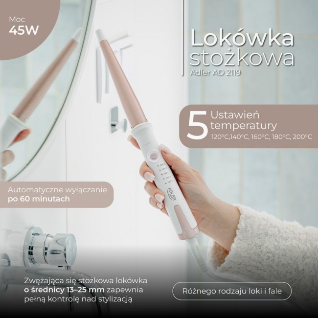 ADLER AD 2119 HAIR CURLER