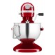 KitchenAid 5KSM60SPXEER Stand mixer 375 W Grey, Red, Stainless steel