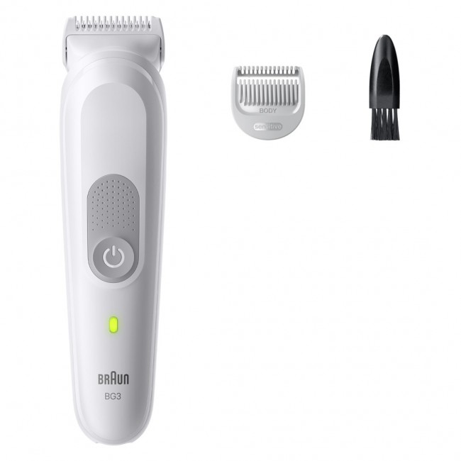 Braun Series 3 80789711 body groomer/shaver Light grey
