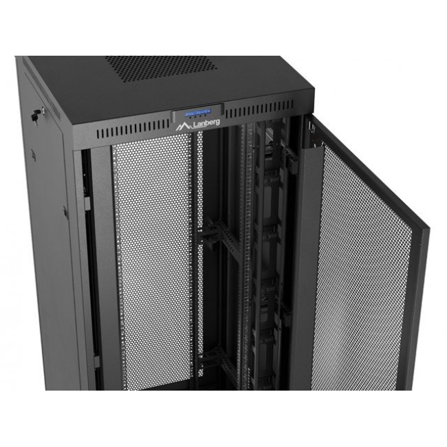 Lanberg FF01-8837-23BL rack cabinet 37U Freestanding rack Black Lanberg FF01-8837-23BL rack cabinet 37U Freestanding rack Black