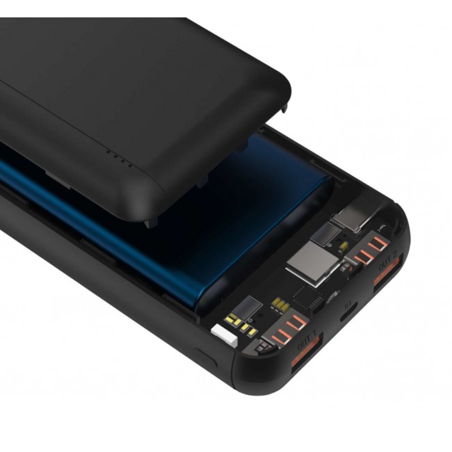 Ansmann PB320PD Lithium Polymer (LiPo) 20000 mAh Black Ansmann PB320PD Lithium Polymer (LiPo) 20000 mAh Black